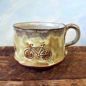 Bike Mug by Sheryl Willson